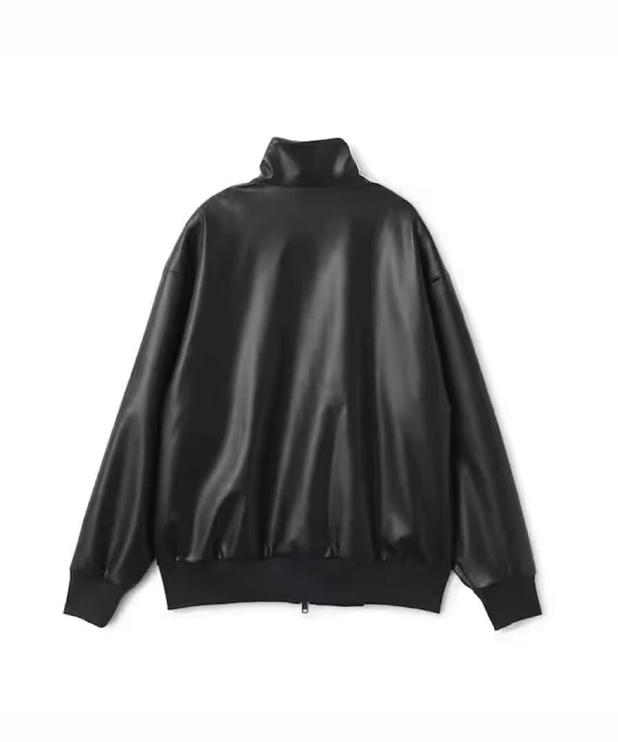 新品XS】窪塚洋介 アディダス フェイクレザージャケットトップ プレザー3S黒