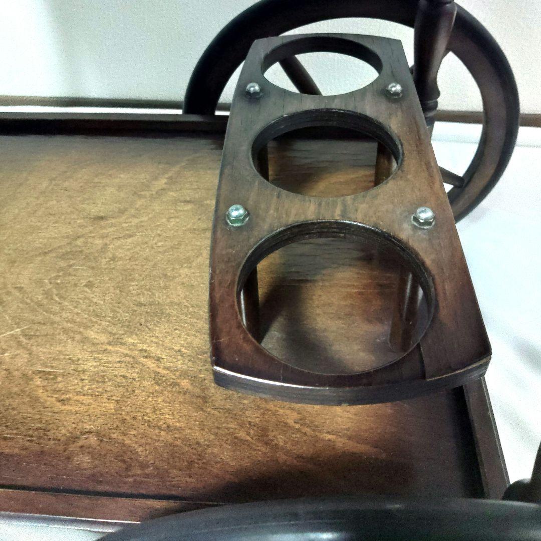 アンティークワゴン 木製 トロリー キッチンワゴン