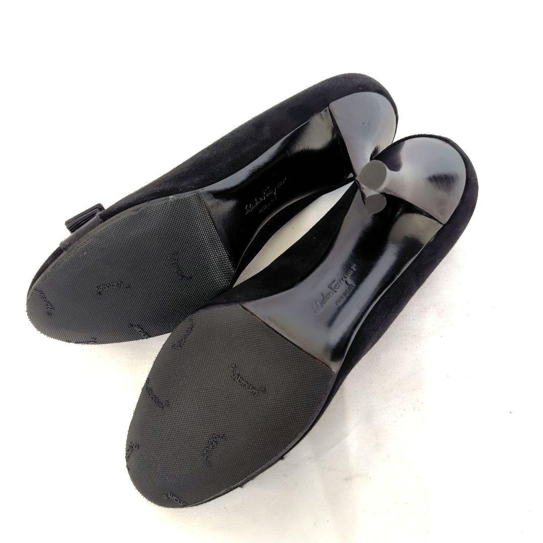 Ferragamo【フェラガモ】ヴァラ カルラ パンプス 黒