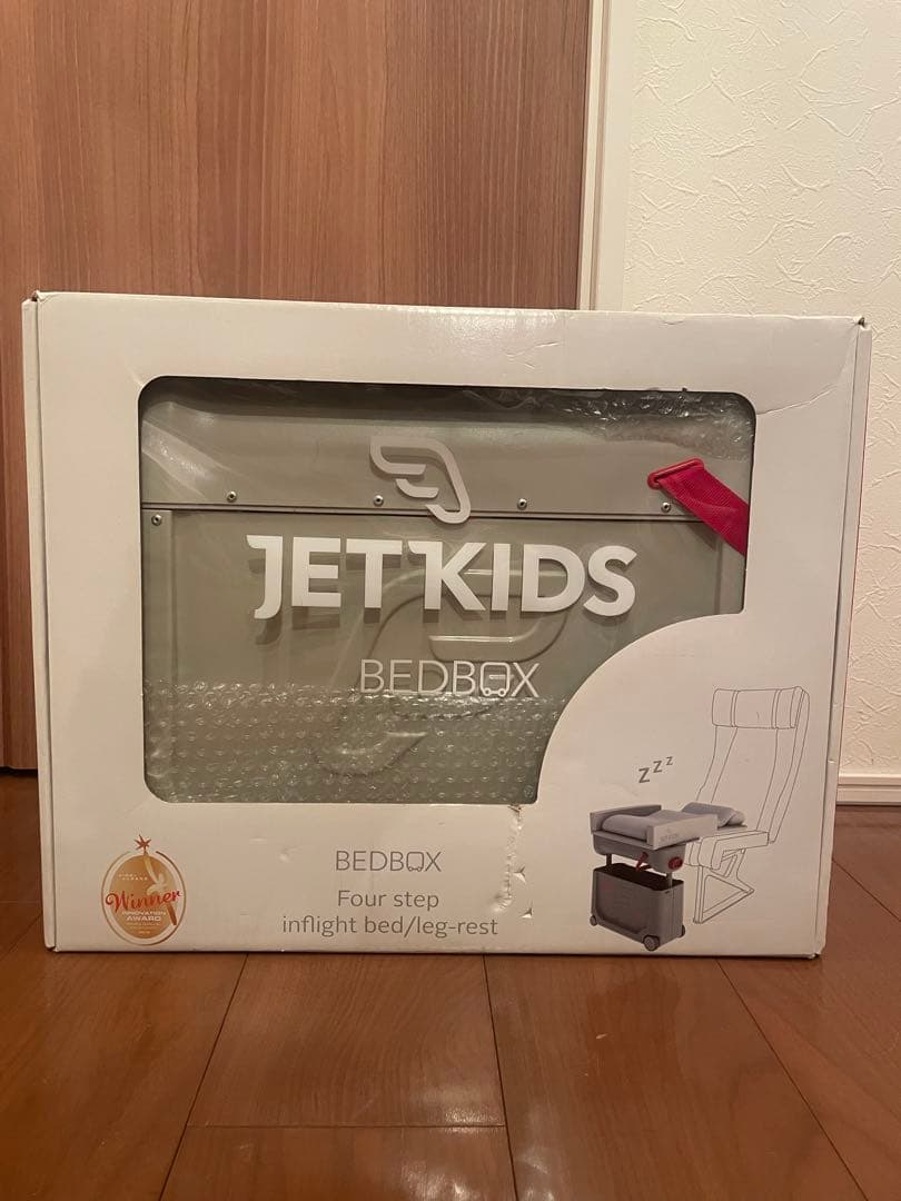 ⭐︎cana⭐︎JETKIDS BEDBOX ホワイト キャスター付き