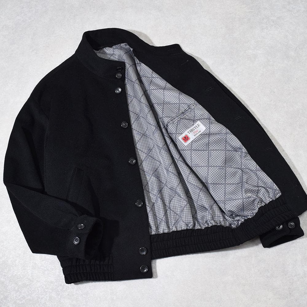THISTLE SCOTLAND カシミヤ100％ ブルゾン スイングトップ