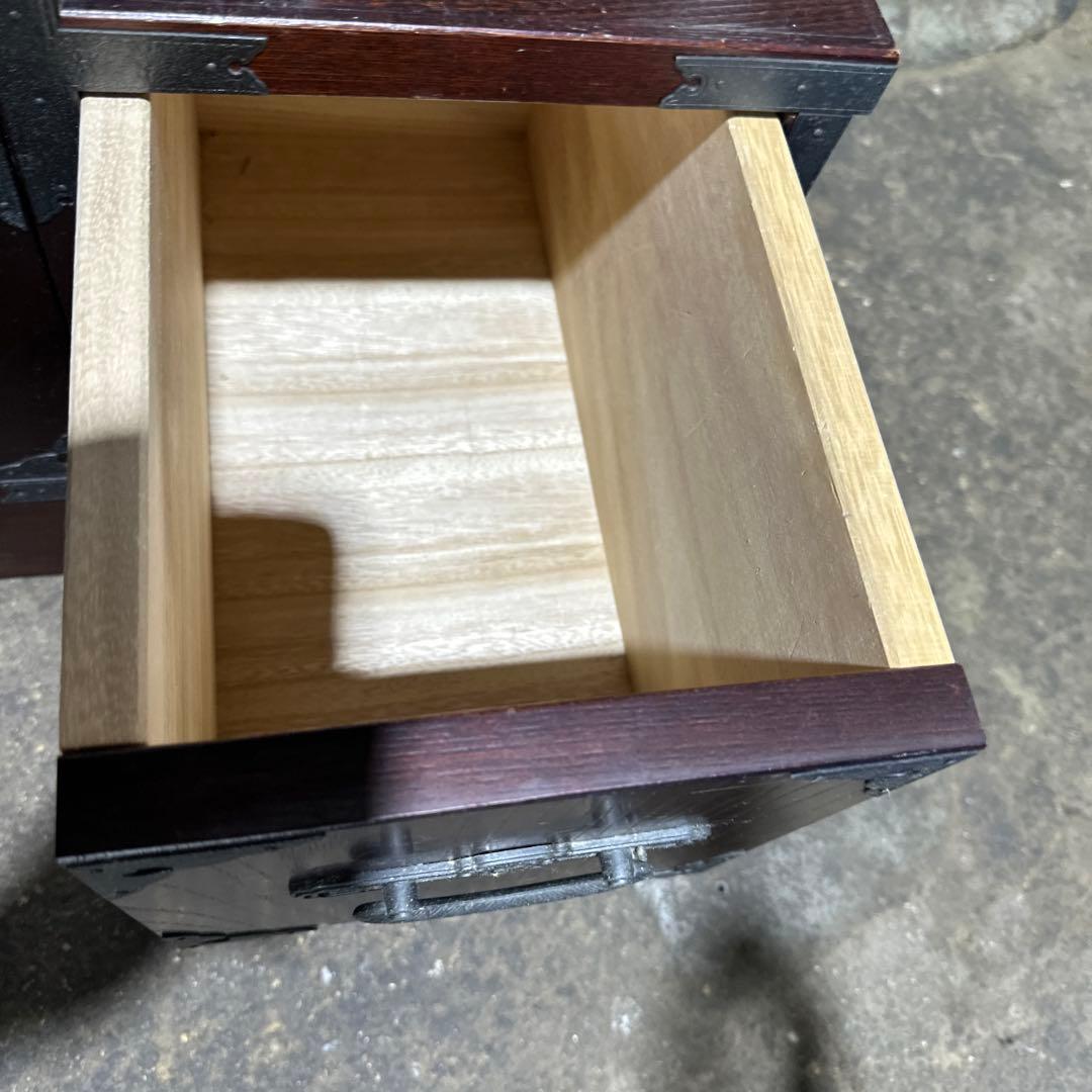 P*h様 木製階段型タンス 引き出し10個付き