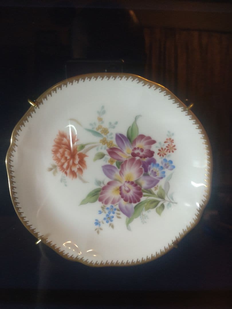 ノリタケハンドペイント素描画皿５枚