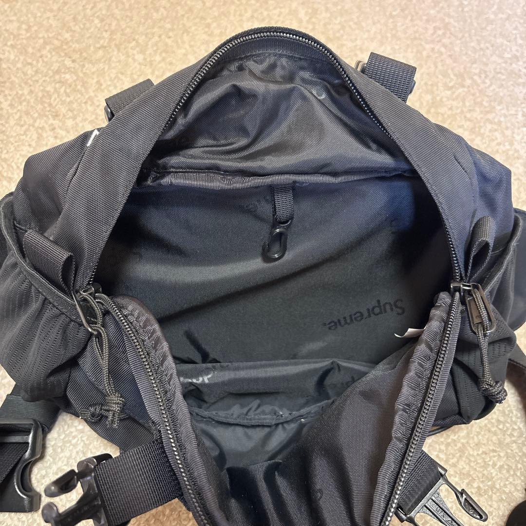 シュプリーム　ウエストバック　AW19ブラック