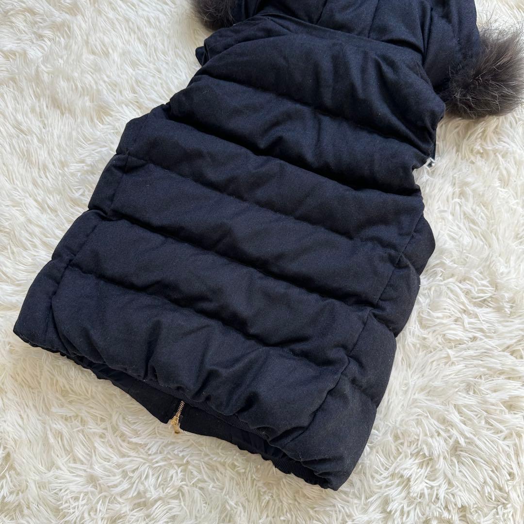 れおな タトラス LUSERA ルセラ ダウンベスト ネイビー01 S