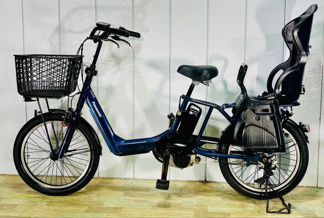 2876パナソニック16アンペア　子供乗せ　電動アシスト自転車