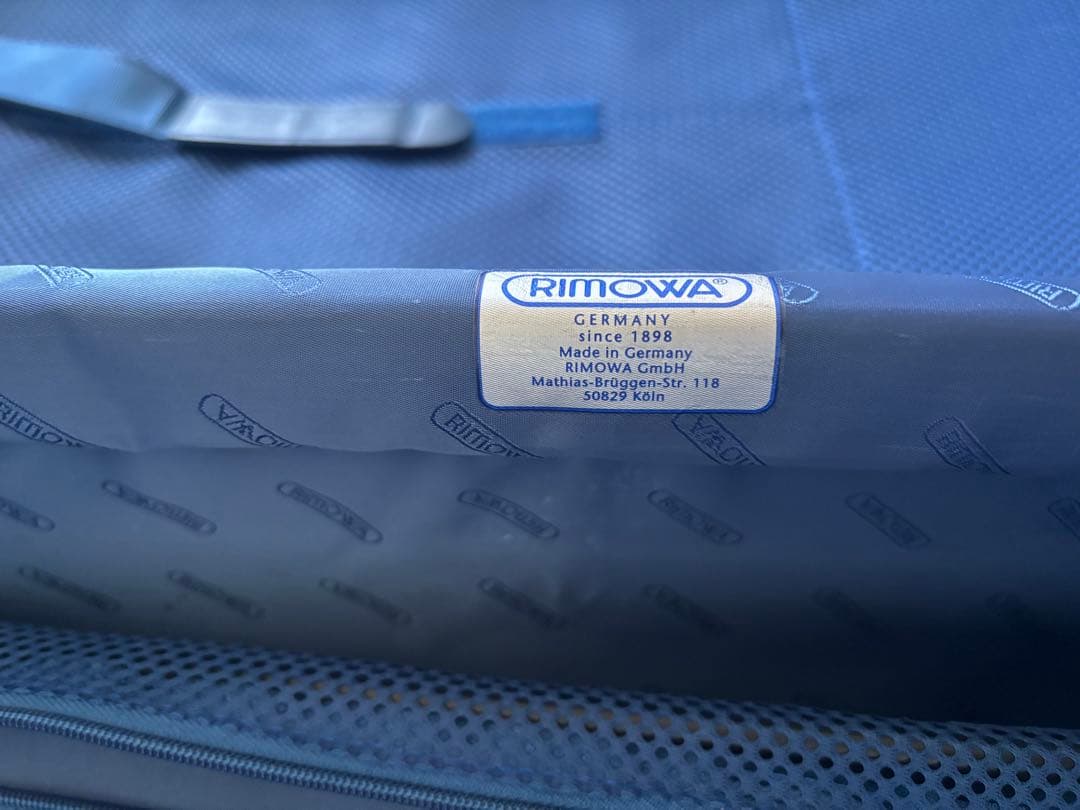 RIMOWA リモワ アルミ 大型 スーツケース シルバー（キャスター1つ欠損）