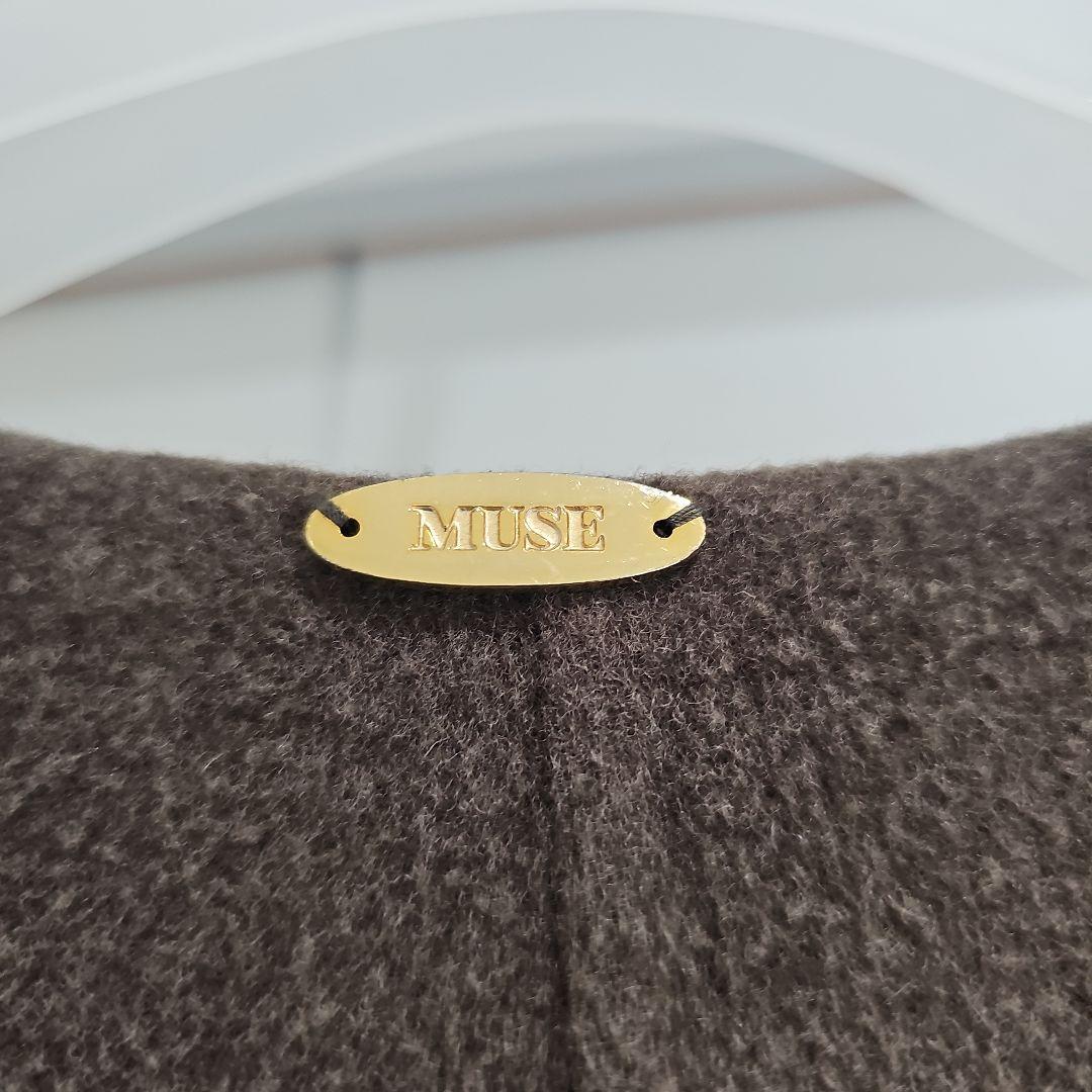 DeuxiemeClasse victorianリバーロングノーカラーコート