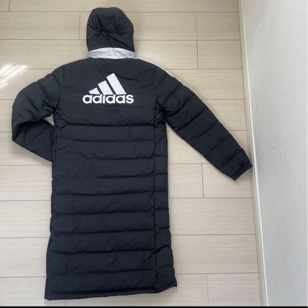 新品 アディダス S サッカーダウンコート ベンチコート