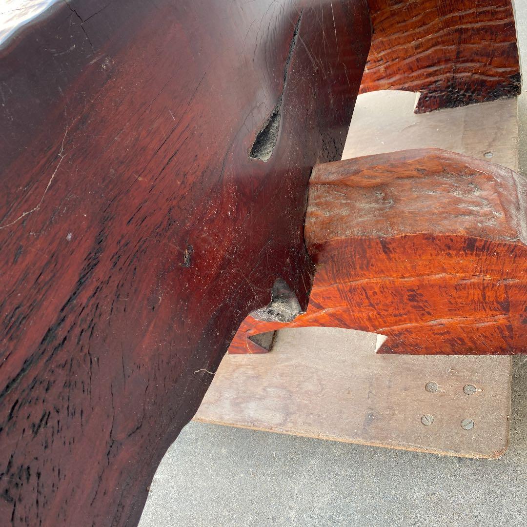 引き取り限定！！　珍品❗️衝立　木彫り彫刻　竜宮城風　オブジェ　置物