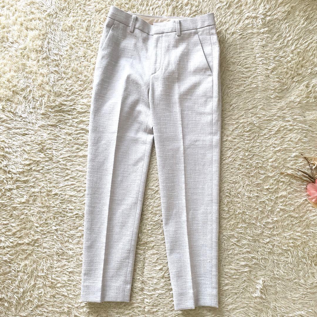 未使用⭐︎UNITED ARROWS 現行品 スラブ ノーカラー パンツスーツ