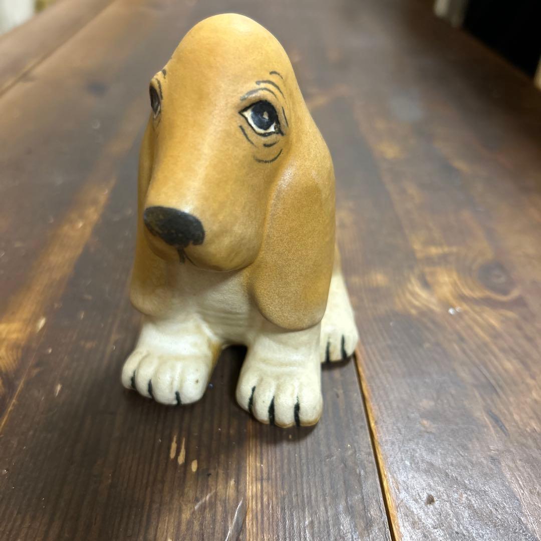 Lisa Larson リサラーソン ケンネル バセットハウンド　スウェーデン製