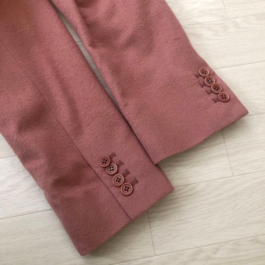 美品✨　ピーエスポールスミス チェスターコート 羊毛　カシミヤ混　柄裏地　ＸＬ