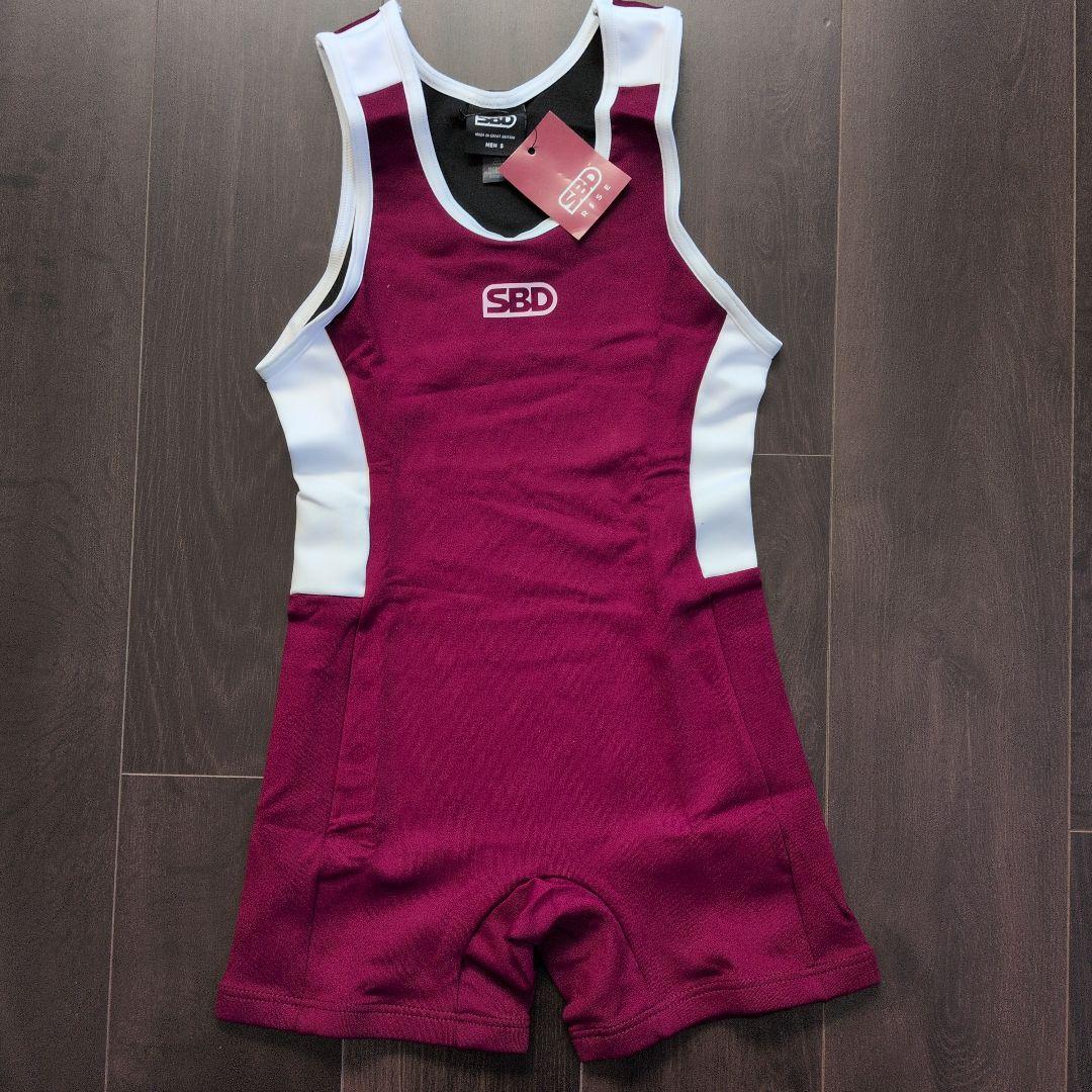 り*ぃ様 【新品未使用】SBD パワーリフティングシングレット メンズ S フェ