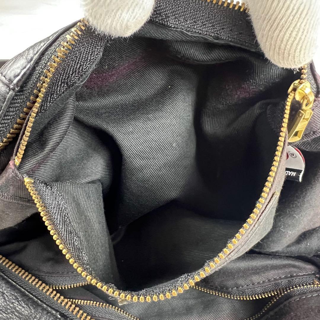 【y2k✨】マスターピース トートバッグ ボストン 2way スタッズ ブラック