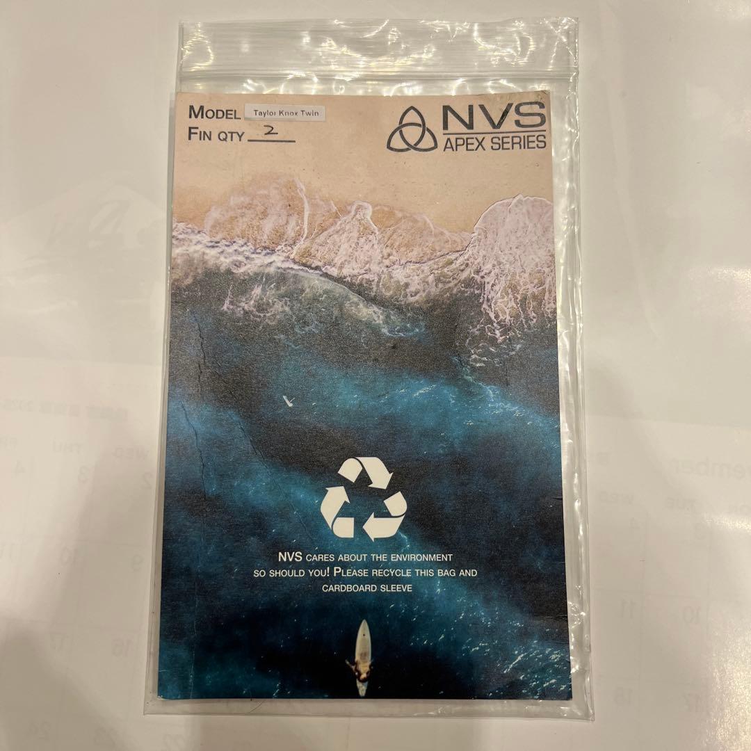 NVS ツインフィン future TAYLOR KNOX APEX TWIN
