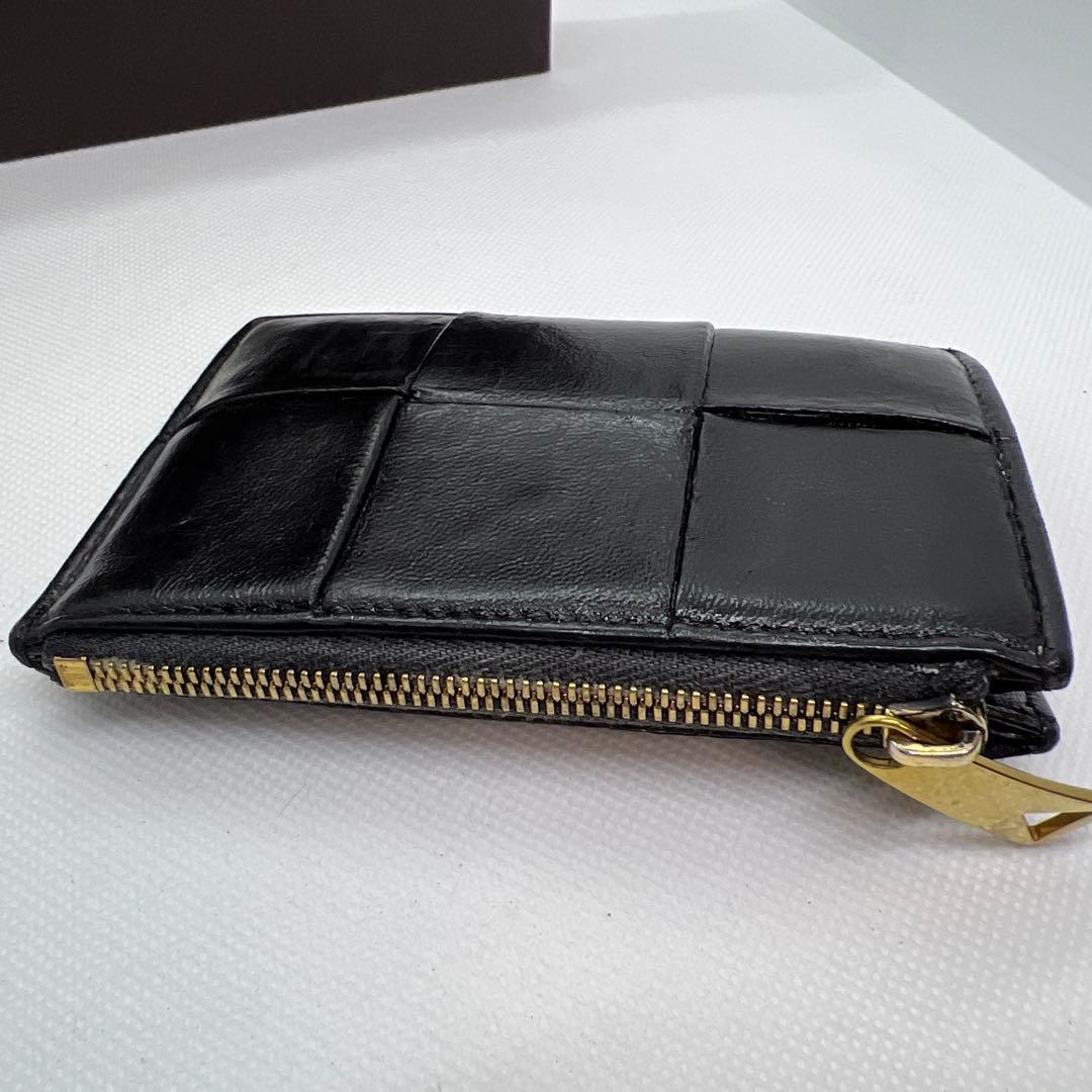 ★BOTTEGA VENETA ブラックフラグメント、、カードケース