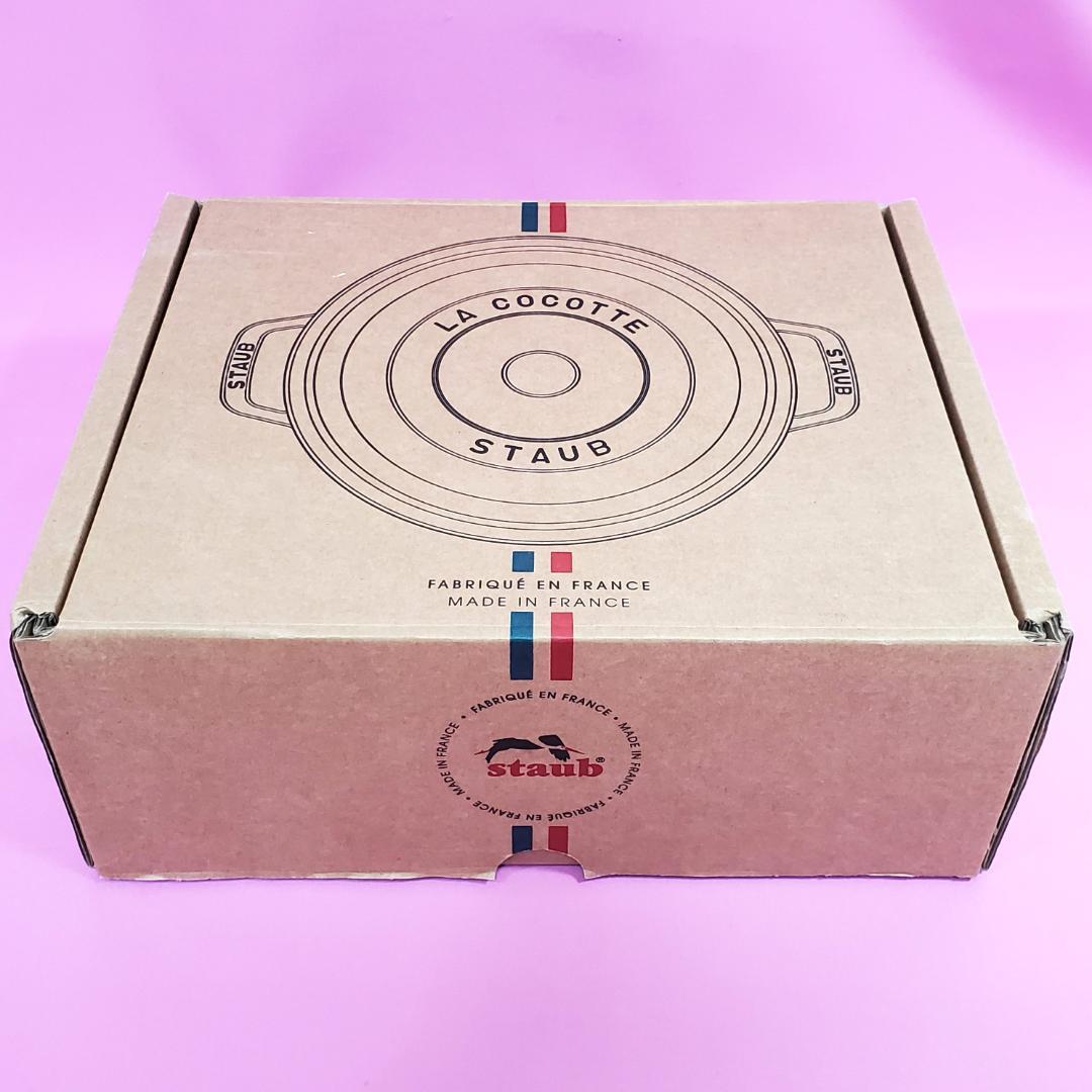 未使用★STAUB★ピコ・ココット ラウンド★20cm★チェリー★正規品生涯保証