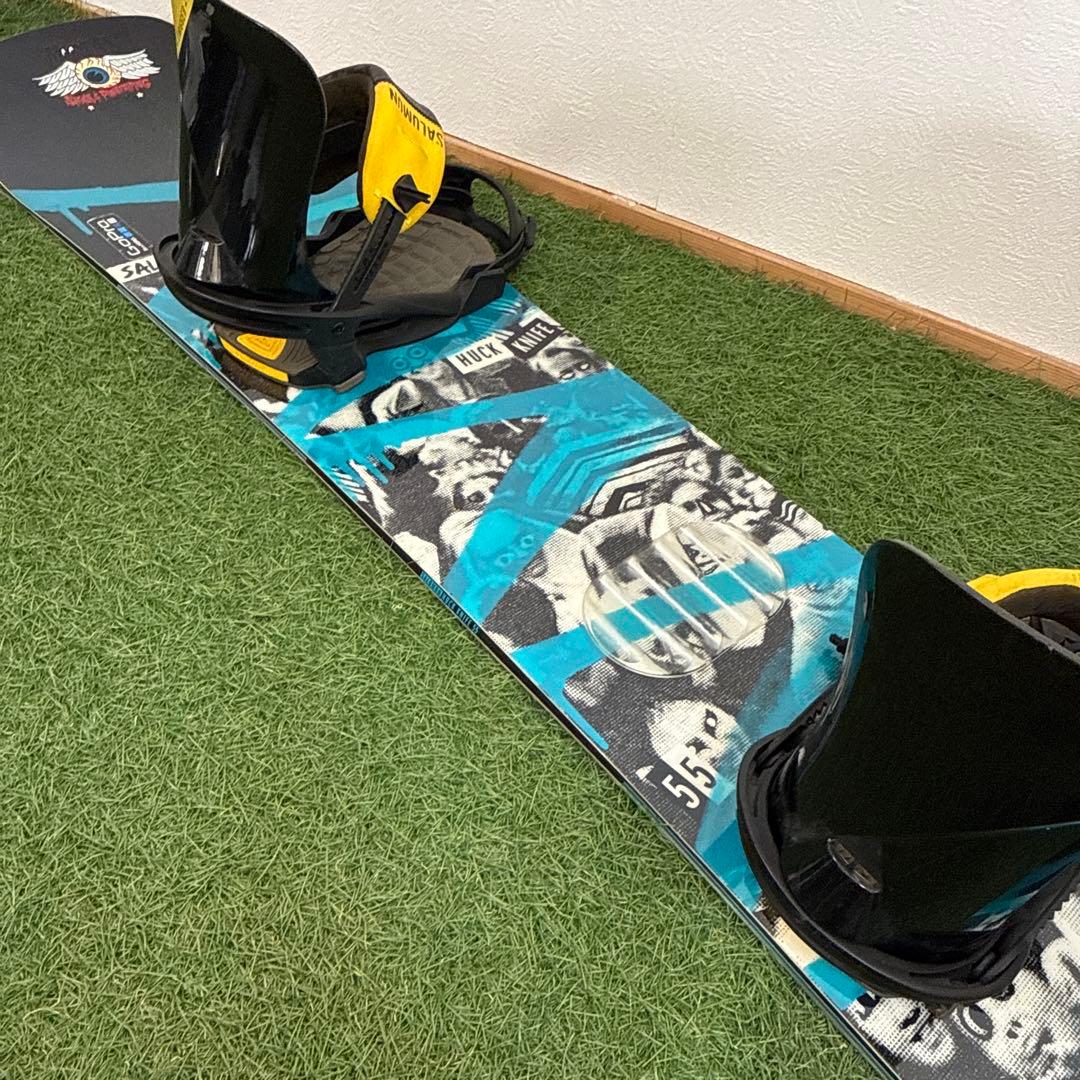 O6 SALOMON 155cm メンズスノーボードセット