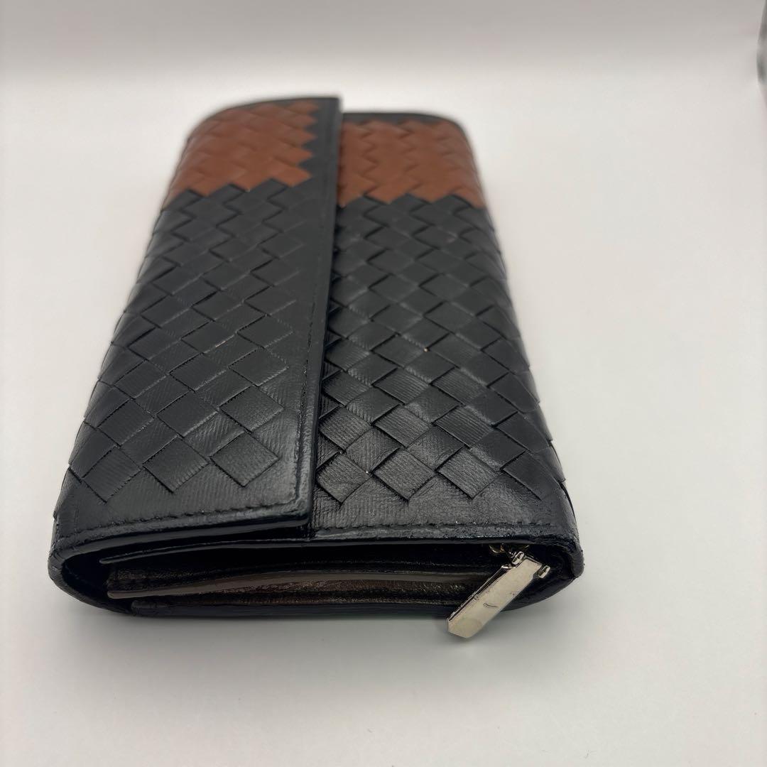 ◆正規品◆ボッティガヴェネタイントレチャート 長財布