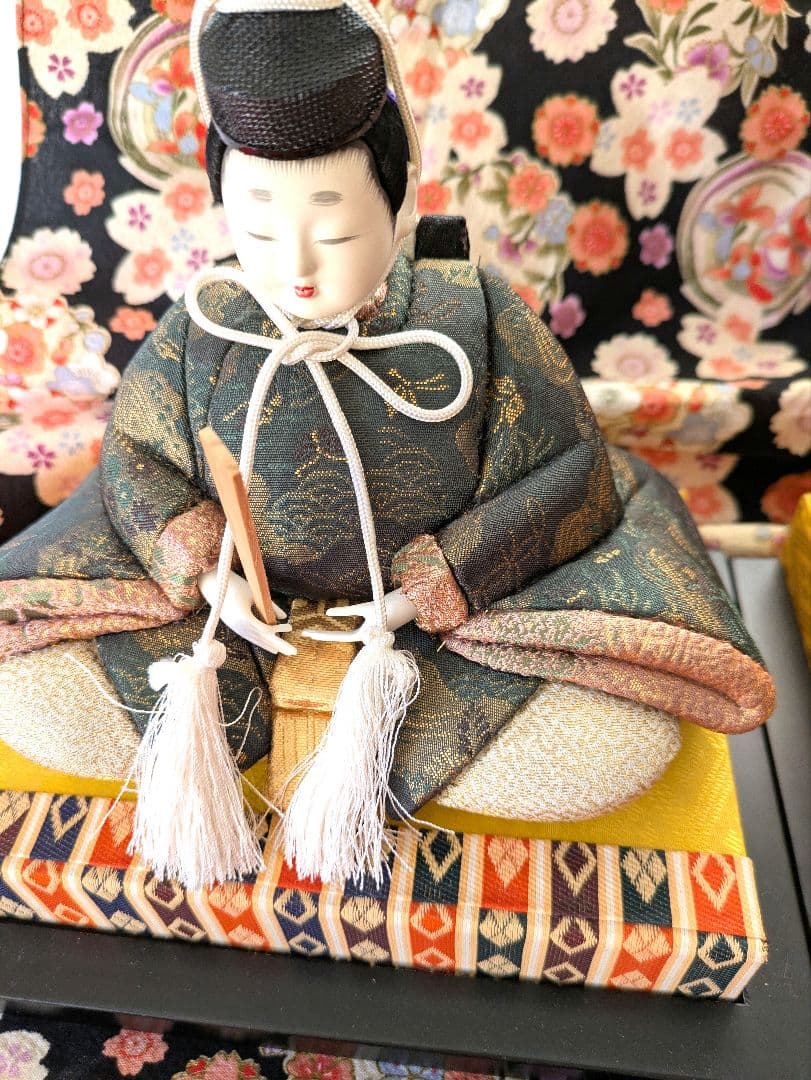木目込み　雛人形　未使用品