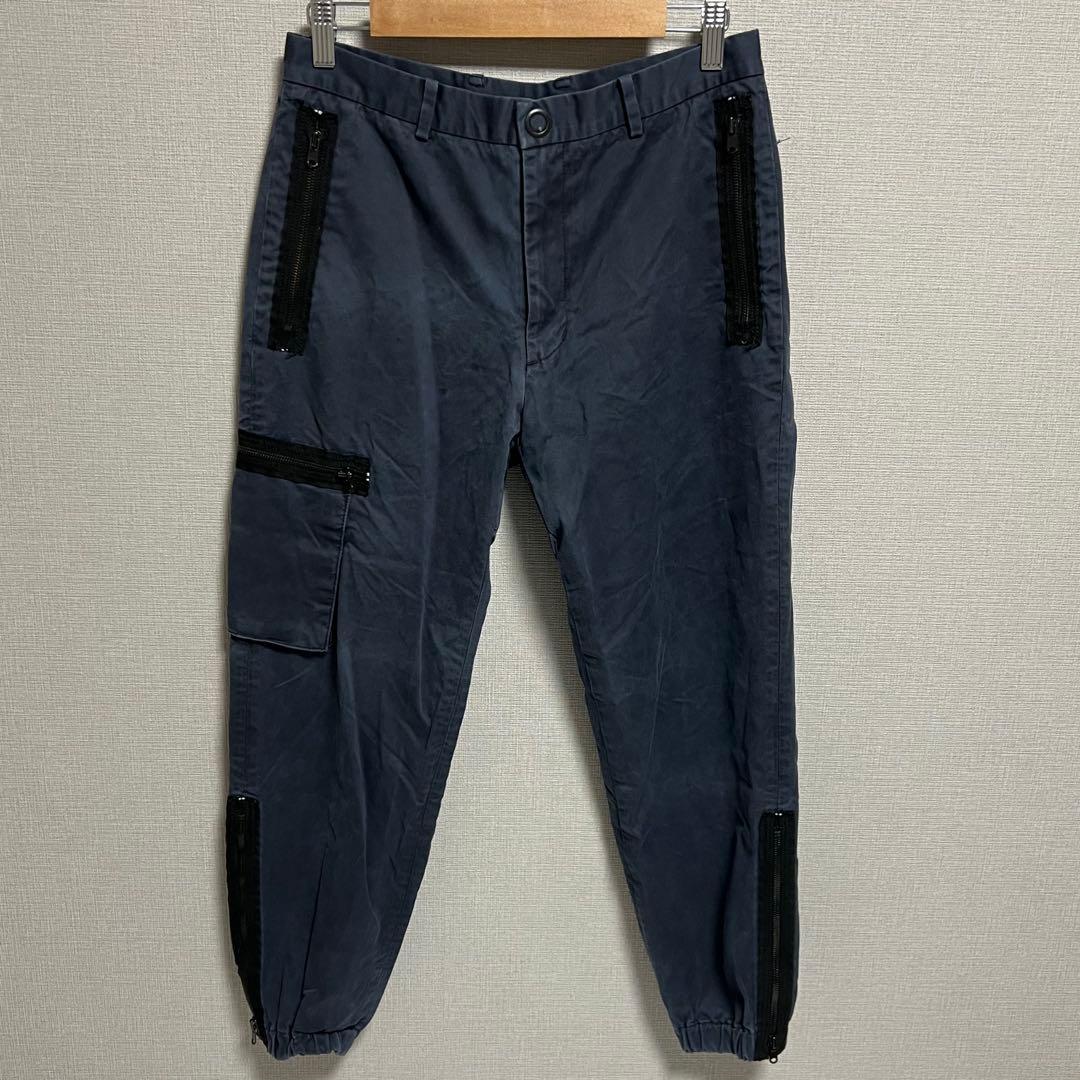 ナンバーナイン ボンテージパンツ ネイビー カート期 2003