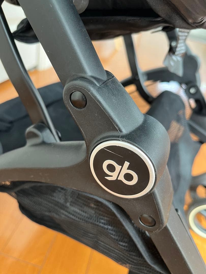ポキットcybex gb 軽量コンパクト セカンド ベビーカー グレー