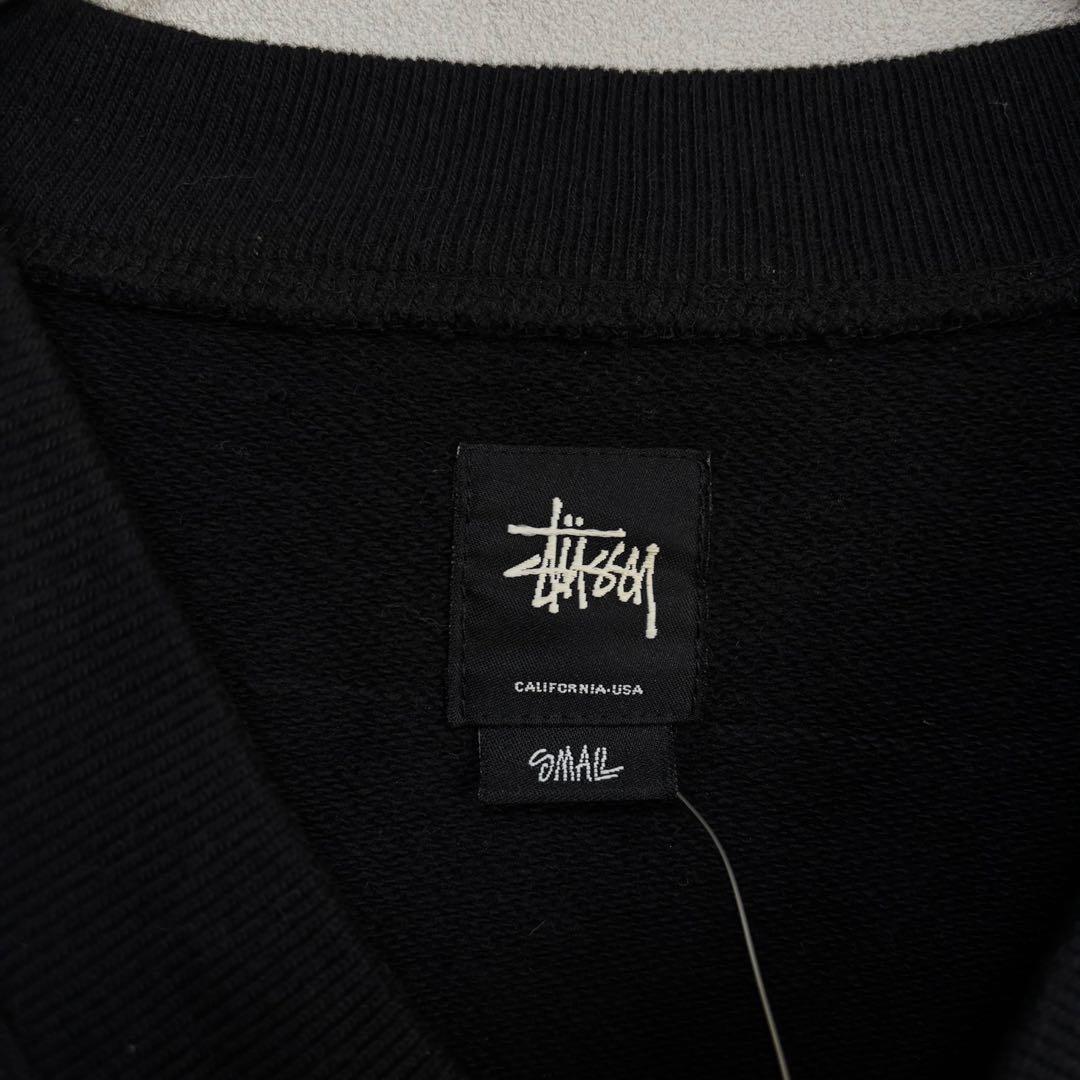 新品 タグ付きstussy ステューシー カーディガン トレーナースウェット S