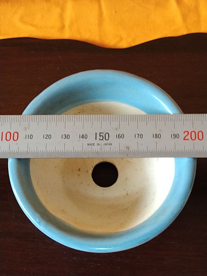 盆栽鉢　小品鉢　均窯外縁丸鉢