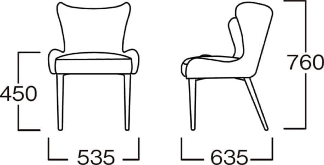 ☆売切　椅子　チェア　ダイニング　ドレッサー　アビタ　モダン　デザイン　ソファ