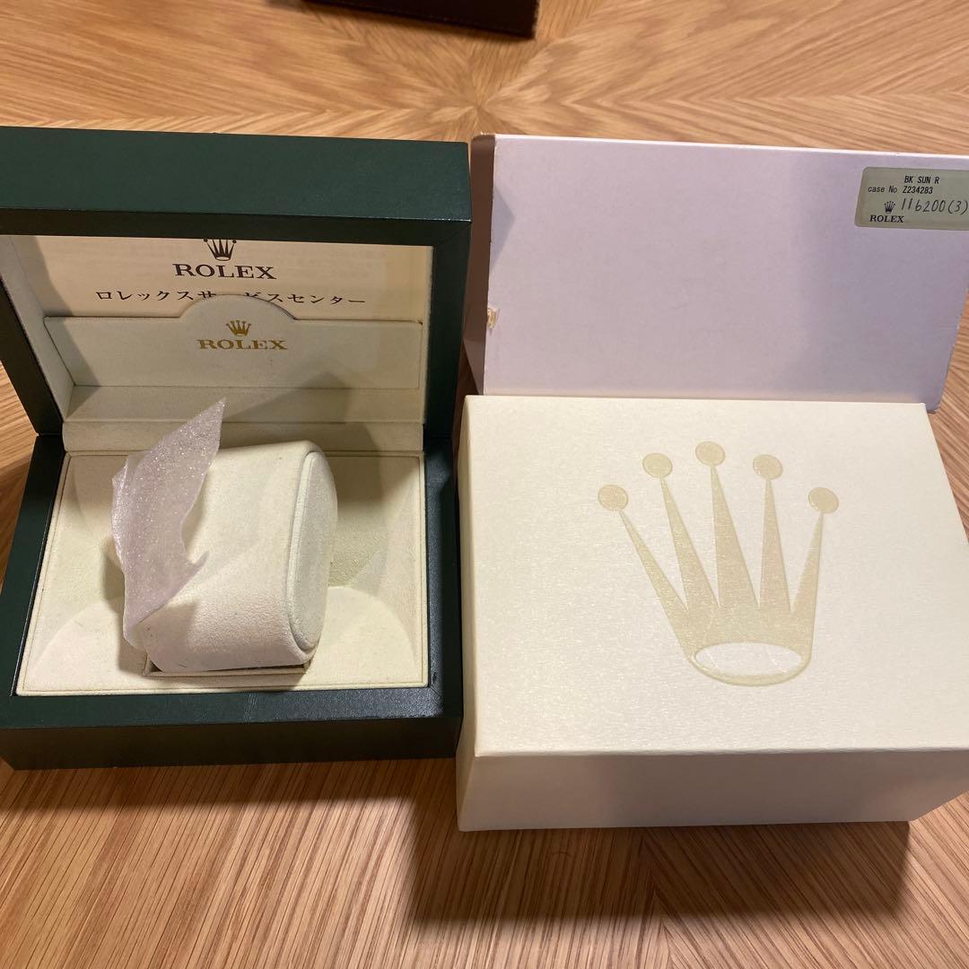 ロレックス116200 デイトジャスト空箱