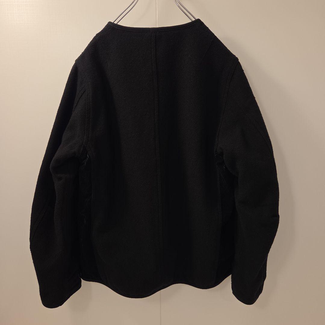 visvim WAWONA DOWN LINER JKT ツイード size3黒