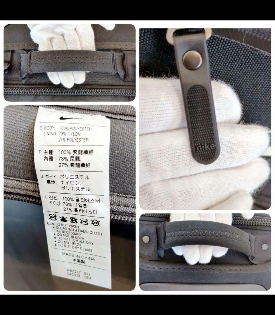 美品レアサイズ NIKEナイキ キャリーケース 2輪 軽量 ブラック