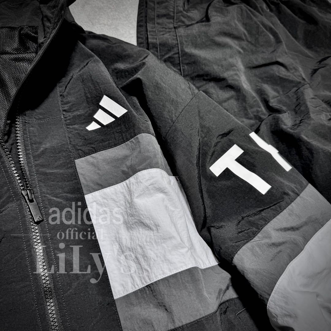 adidasセットアップ　2XLサイズ　ウーブン　25新作　定価18,040円