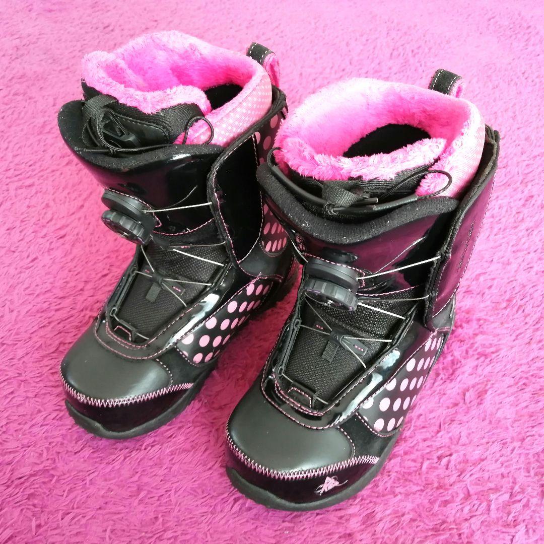 K2 ダイヤル式 BOA スノーボード ブーツ レディース 女の子 23.5