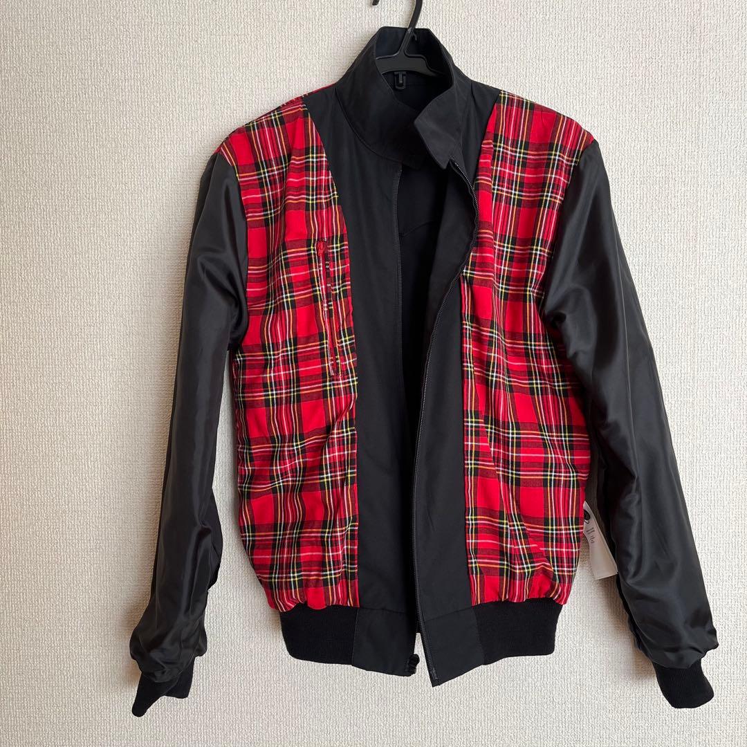 【送料無料】FRED PERRY ハリントン ジャケット 英国製 XS ブラック