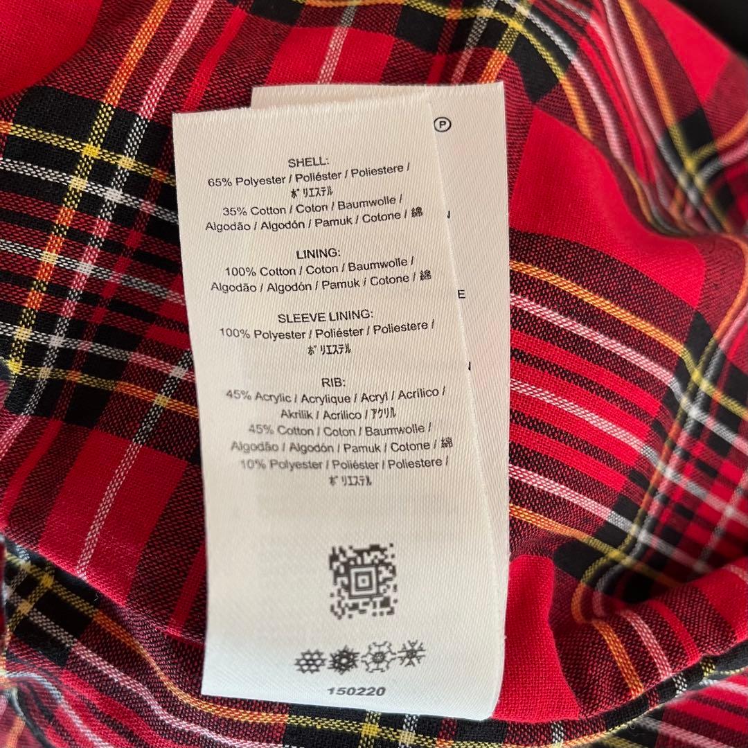 【送料無料】FRED PERRY ハリントン ジャケット 英国製 XS ブラック