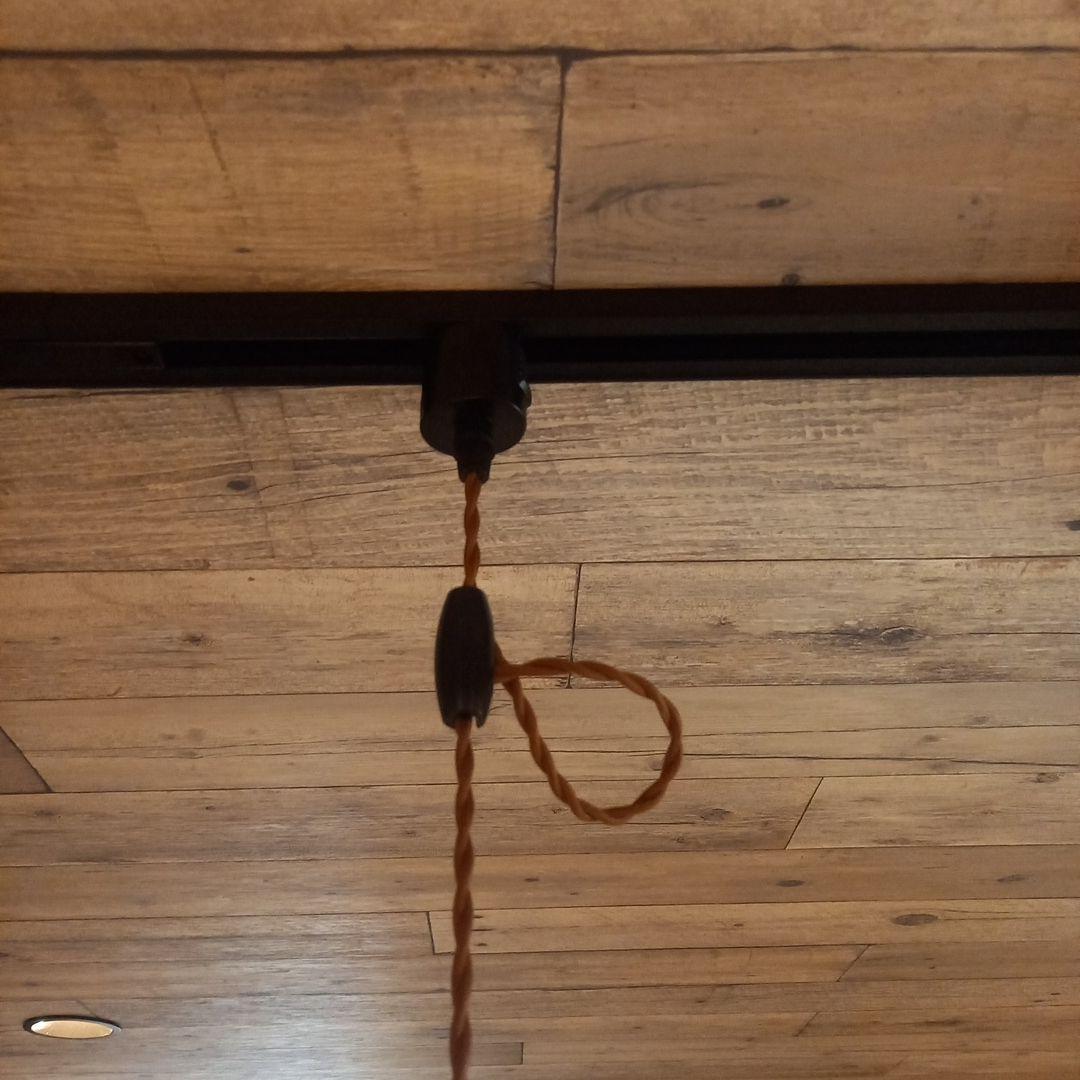 無垢材　耳つき　天然板(中) M ペンダントライト　　#1