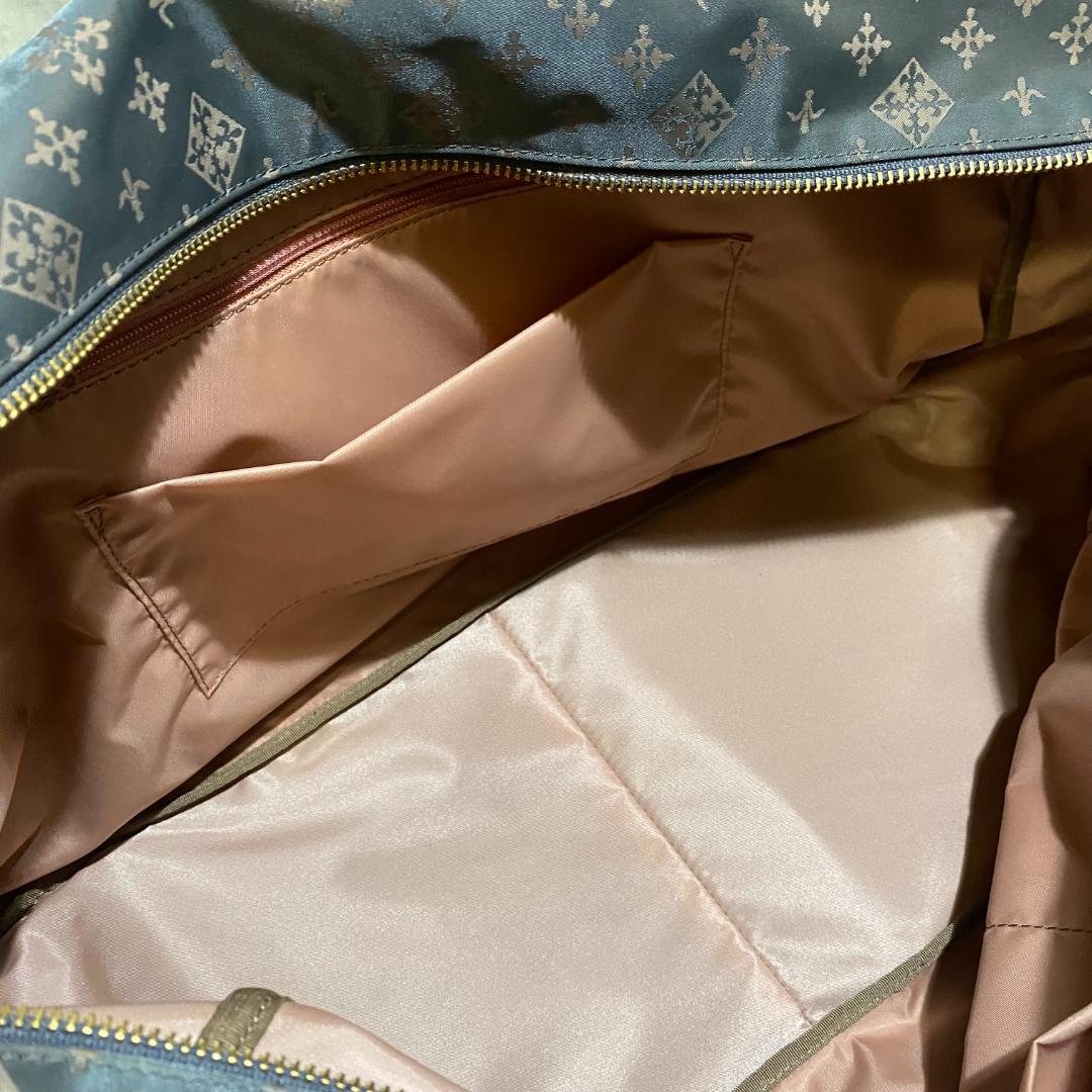 【未使用品】russet　トラベルボストンバッグ　グレーピンク