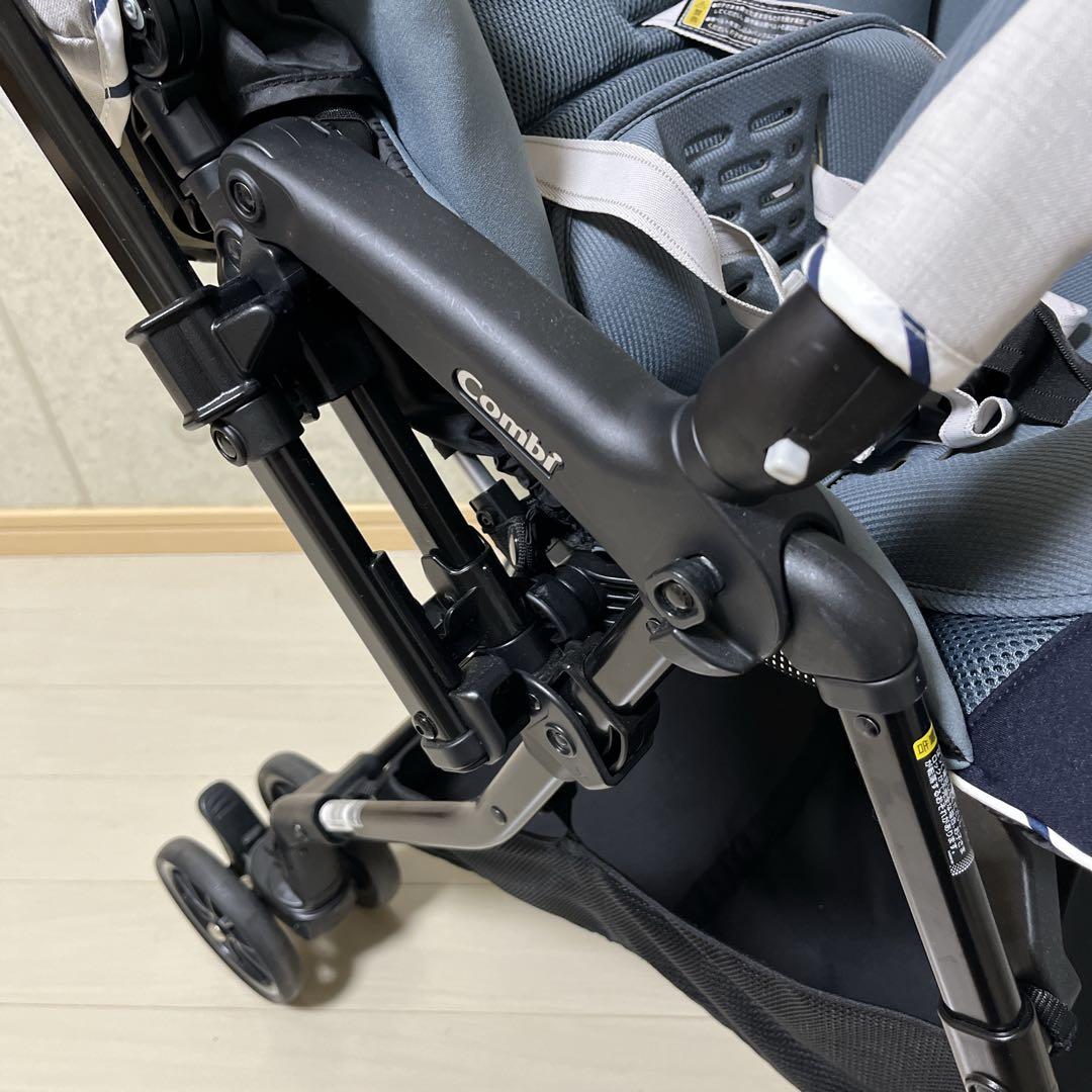 極美品　コンビ スゴカル　4キャス コンパクト　エッグショック HS ベビーカー
