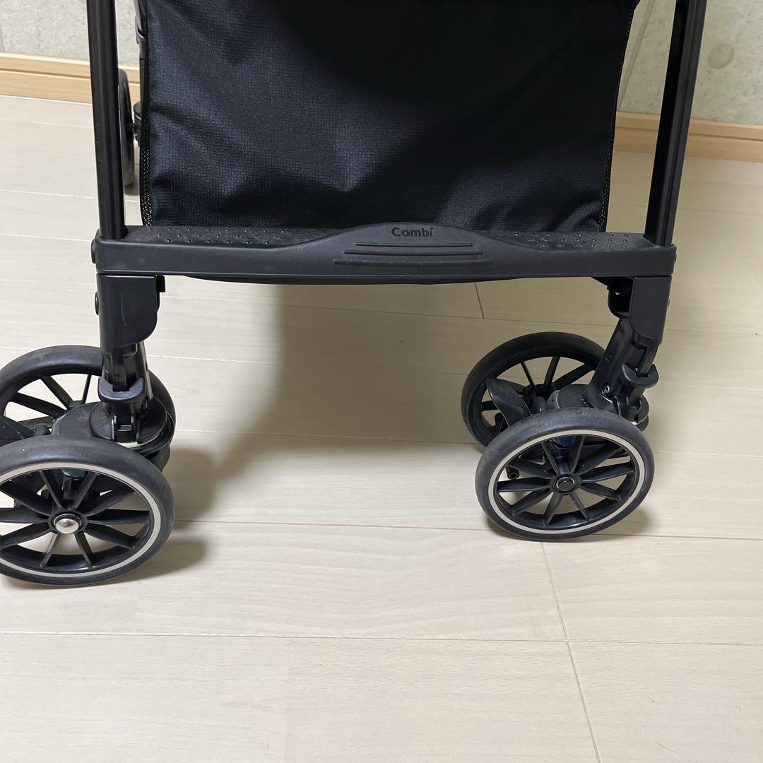 極美品　コンビ スゴカル　4キャス コンパクト　エッグショック HS ベビーカー