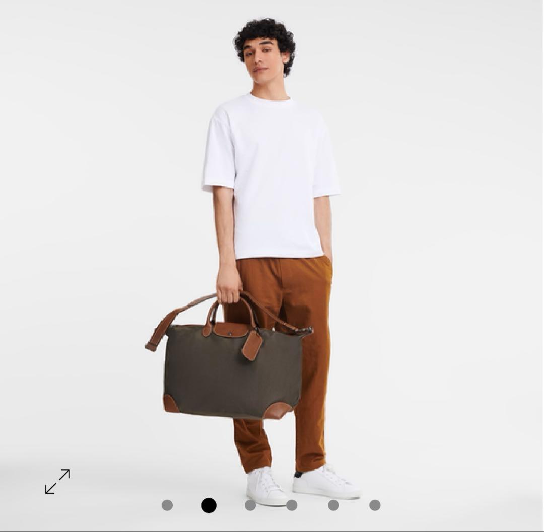 【queenes】Longchamp ボックスフォード L トラベルバッグ