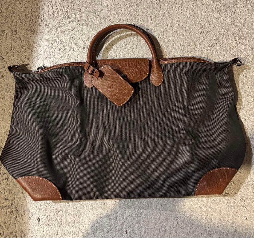 【queenes】Longchamp ボックスフォード L トラベルバッグ