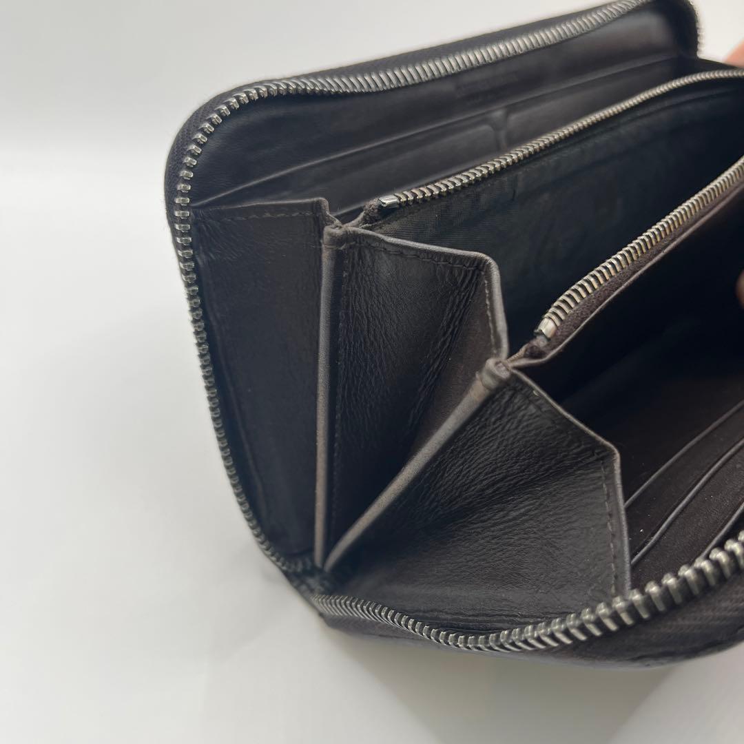 正規品美品✨ ボッテガヴェネタ イントレ ラウンドファスナー ジップ 7021