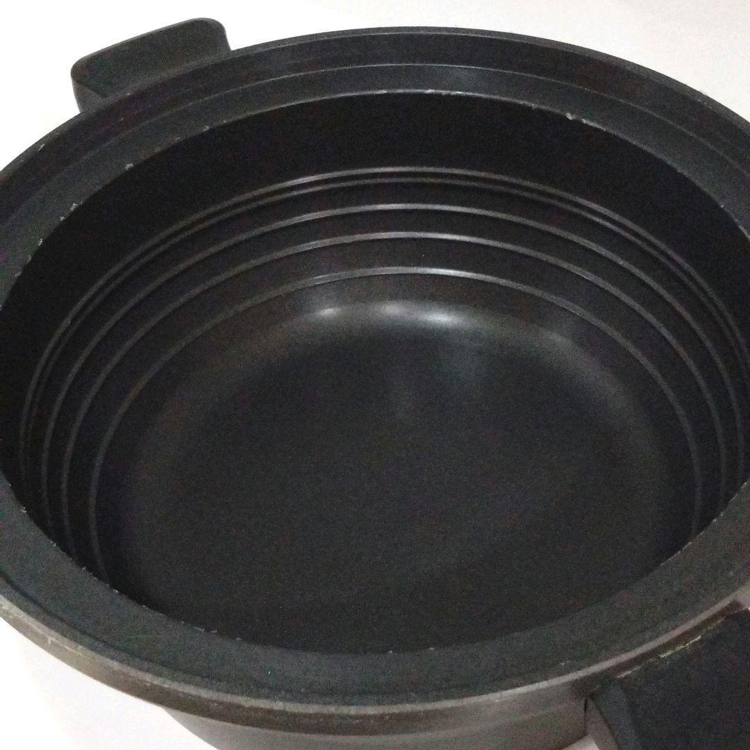 ムスイ釜炊き鍋　無水鍋　5合炊き　日本製　羽釜ご飯　ごはんの匠　白米