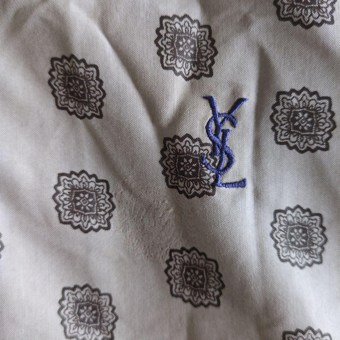 イヴサンローラン コットンジャケット　スイングトップ　総柄　ブルゾン