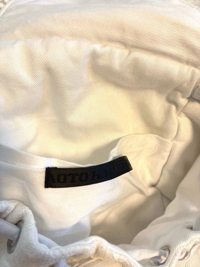 h.NAOTO エイチナオト 天使の羽 リュック ホワイト