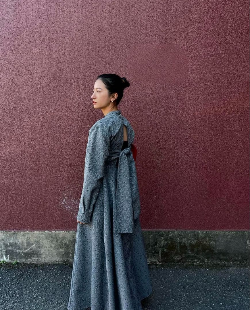 ワンピース CLANE 2WAY JAQUARD ONEPIECE 1