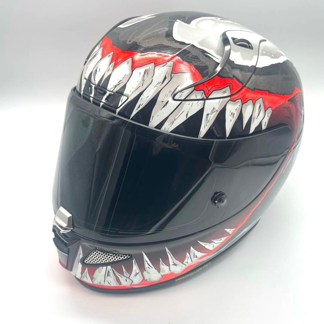 ◯MARVEL VENOM2 ヴェノム2 HJC ARPHA11 ヘルメット