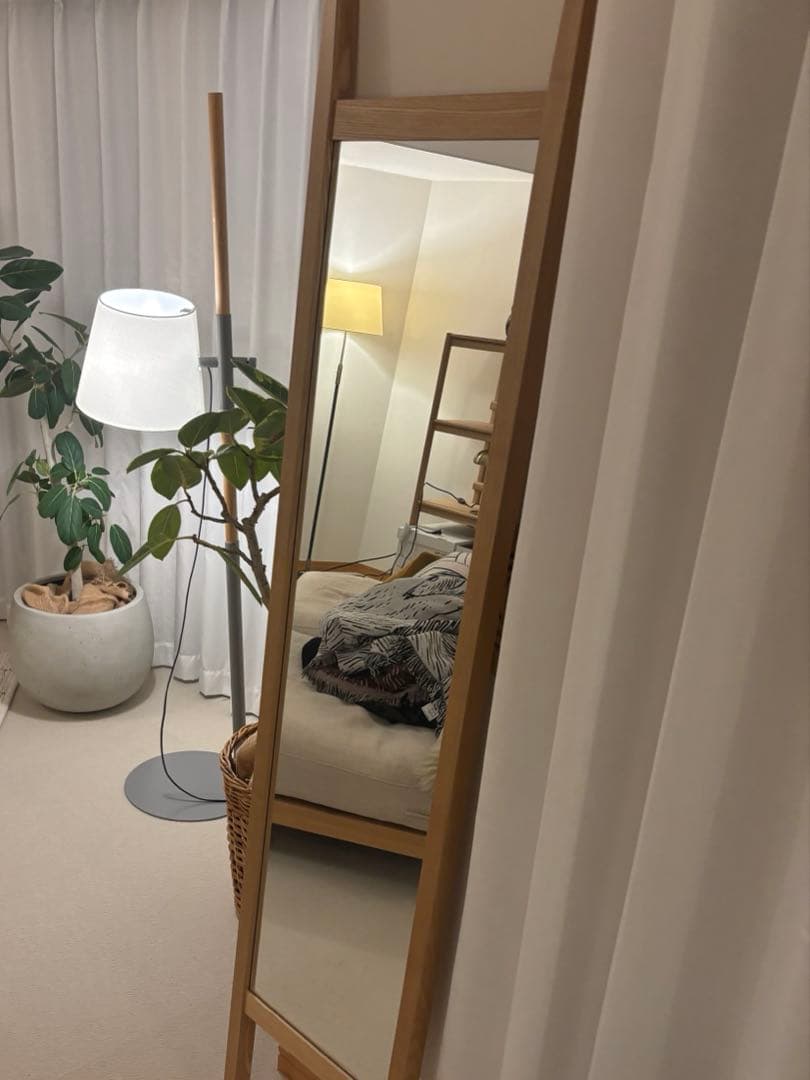 【IDEE】SLEIGH MIRROR Natural